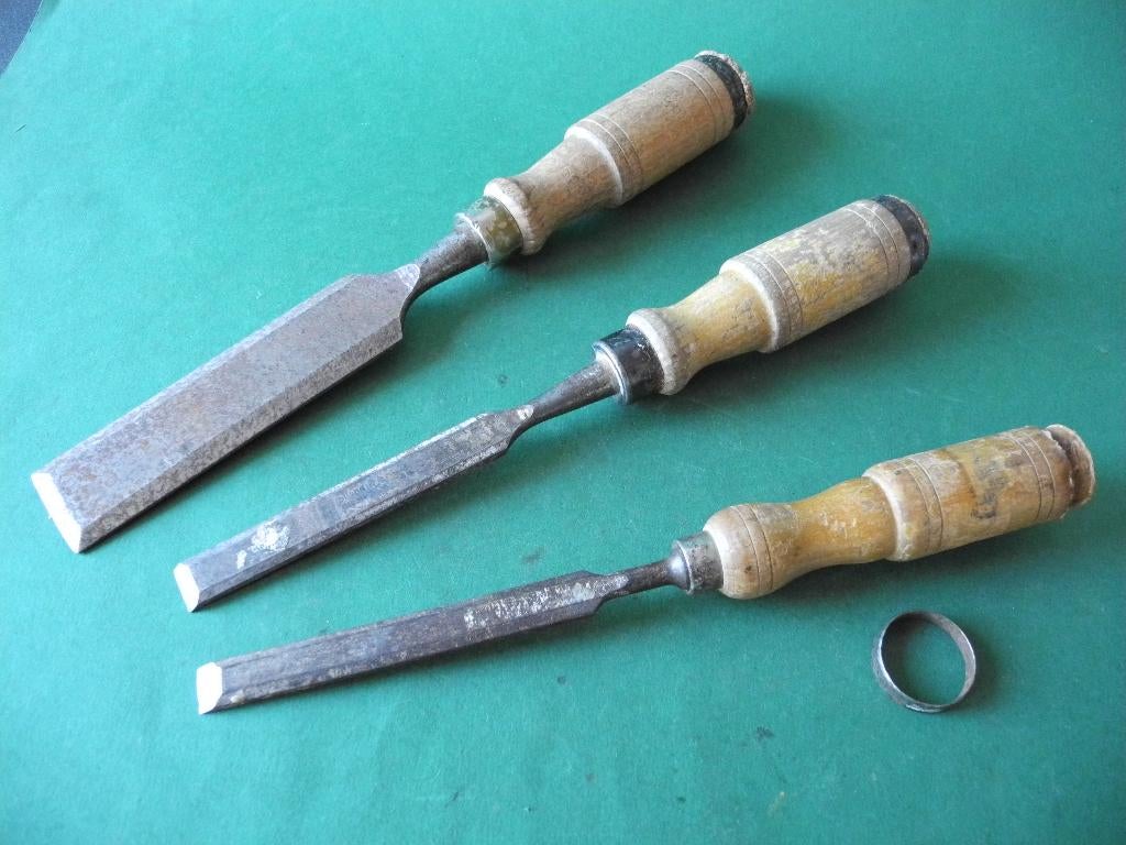 Nooitgedagt beitels en gutsen, Doe-het-zelf en Verbouw, Gereedschap | Handgereedschap, Gebruikt, Ophalen of Verzenden