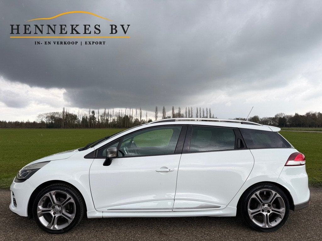 Renault Clio Estate 1.2 GT Automaat led NAP, Auto's, Euro 5, Stof, Gebruikt, Zwart