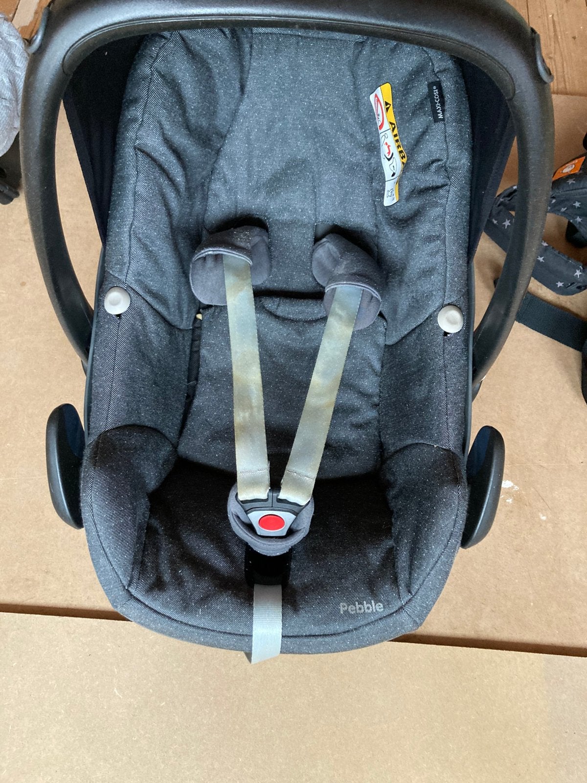 MaxiCosi Pebble, Ophalen, Autogordel, Zo goed als nieuw, 0 t/m 13 kg