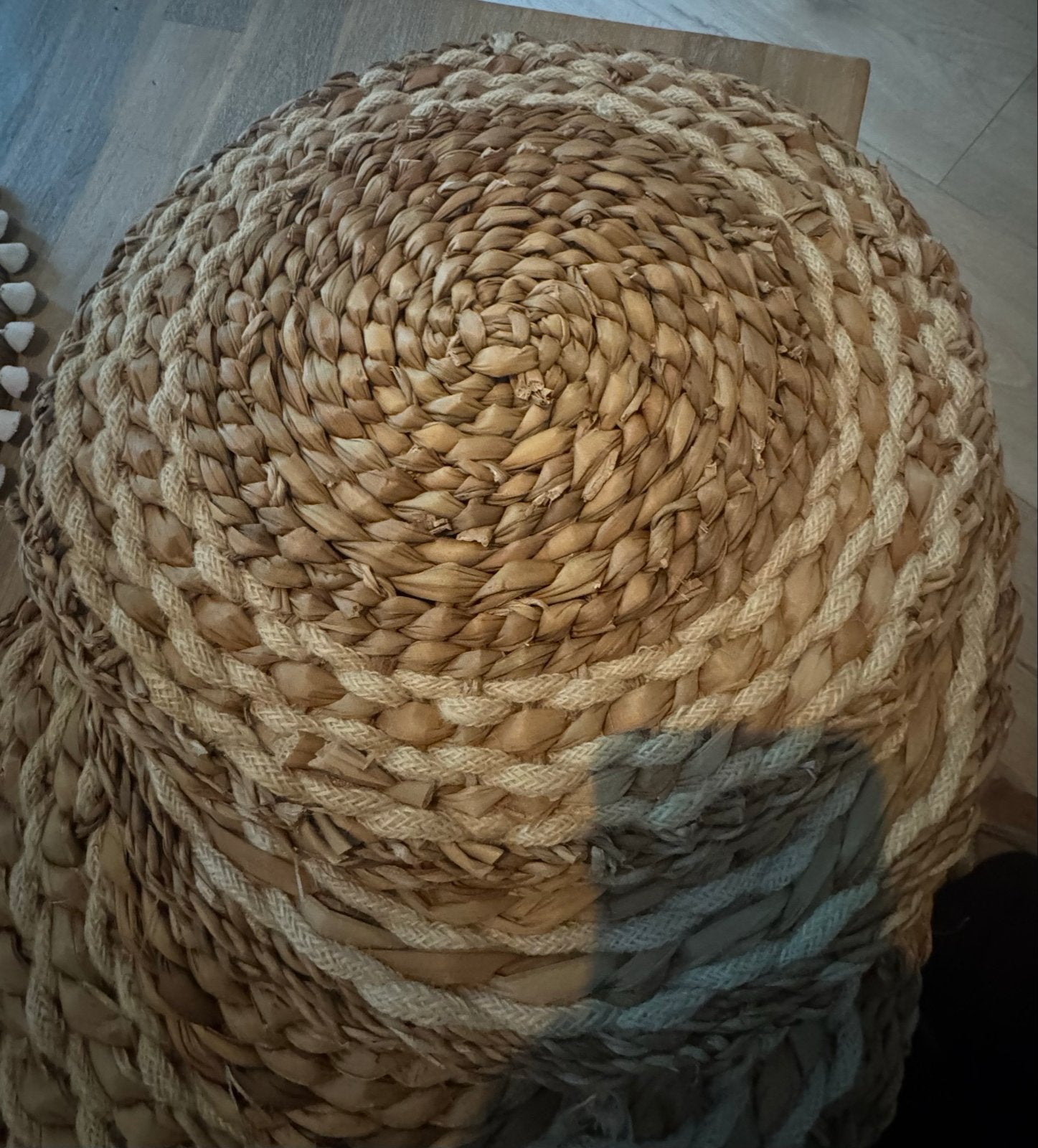 Absolu Chic Placemat Ø 38 cm - Natuurlijk materiaal, Huis en Inrichting, Beige, Overige typen, Nieuw, Ophalen of Verzenden