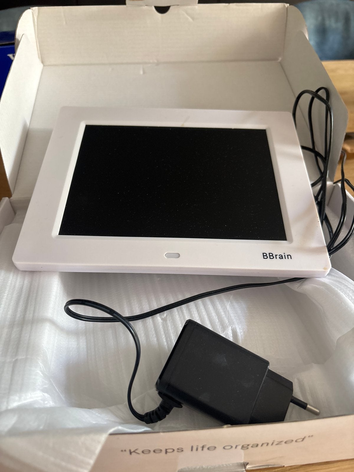 BBrain Dementieklok - Digitale Dagklok voor Ouderen, Audio, Tv en Foto, Klokfunctie, Ophalen of Verzenden, Zo goed als nieuw, Minder dan 1 GB