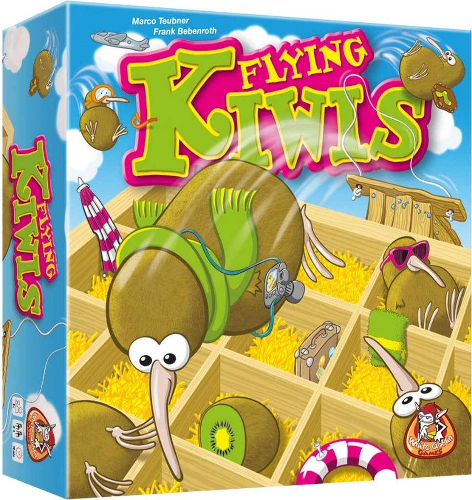 Flying Kiwis, Een of twee spelers, Ophalen of Verzenden, Zo goed als nieuw, White Goblin Games