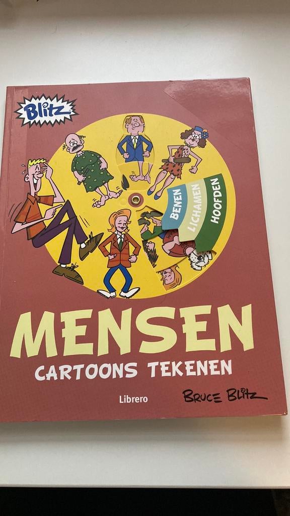 Cartoons tekenen - Mensen, Ophalen of Verzenden, Zo goed als nieuw, Tekenen en Schilderen