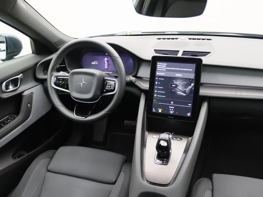 Polestar 2 Long Range Dual Motor 408PK 78kWh Launch Edition, Auto's, Automaat, Polestar 2, Gebruikt, Zwart