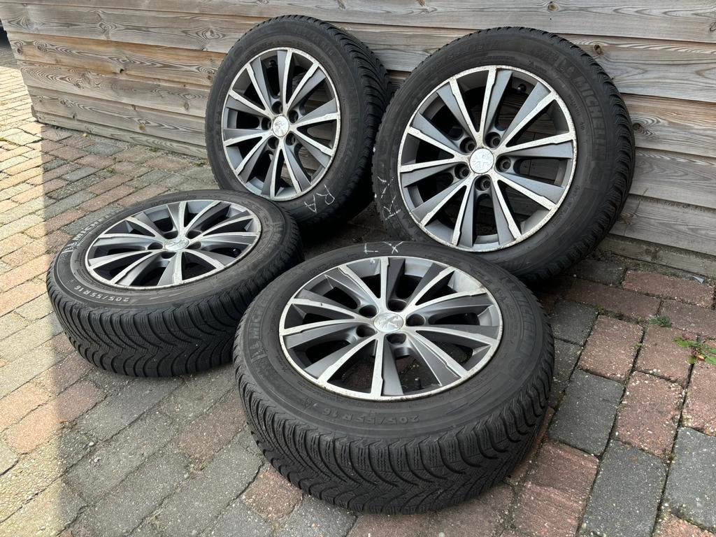 16 inch Peugeot 308 velgen 308sw velgen Citroen, Ophalen, Gebruikt, 16 inch, Banden en Velgen