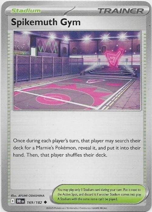 Destined Rivals,  Spikemuth Gym [uncommon] 169/182, Verzenden, Nieuw, Losse kaart