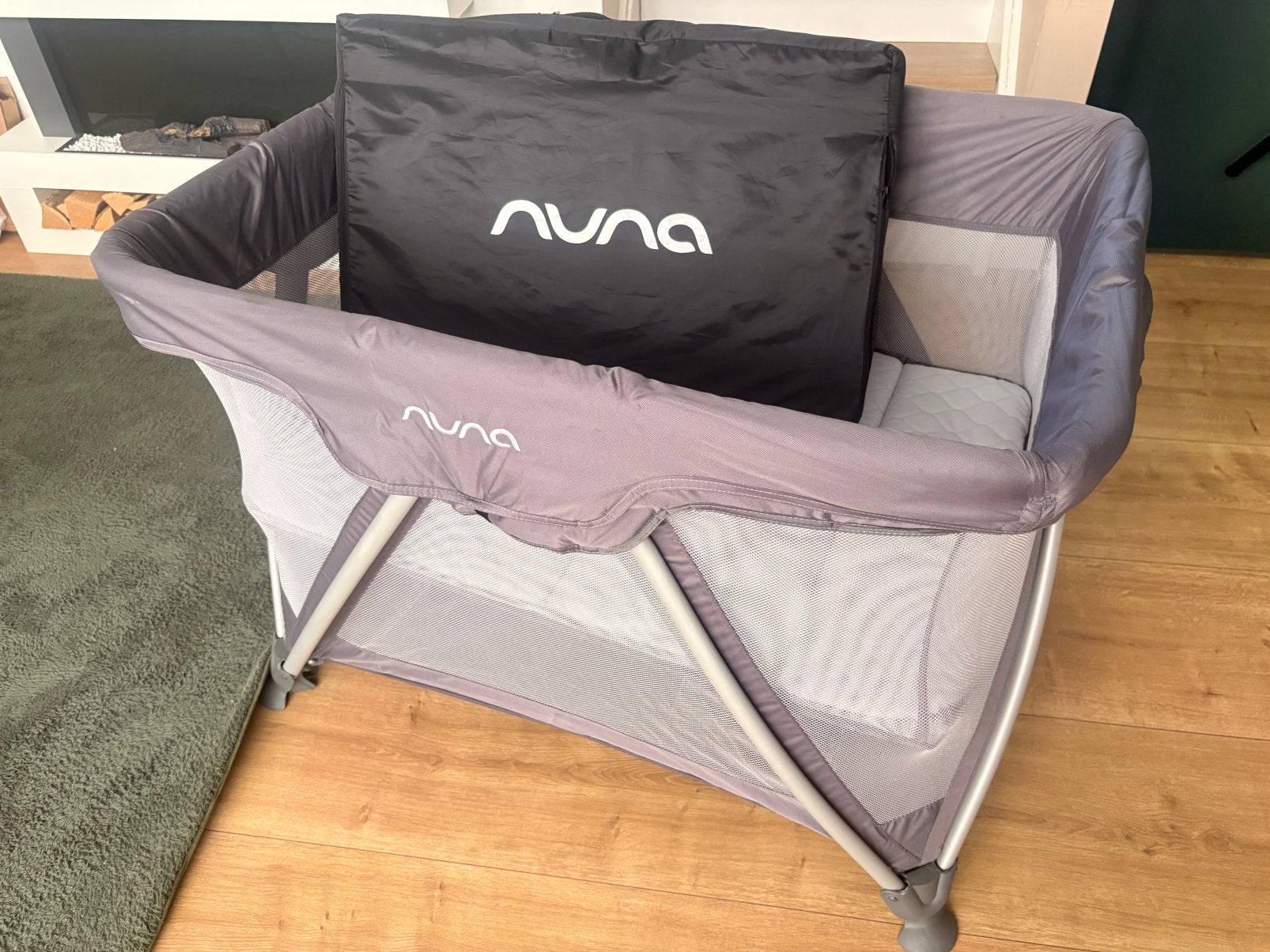 NUNA campingbed / box, Ophalen, Minder dan 140 cm, 70 tot 85 cm