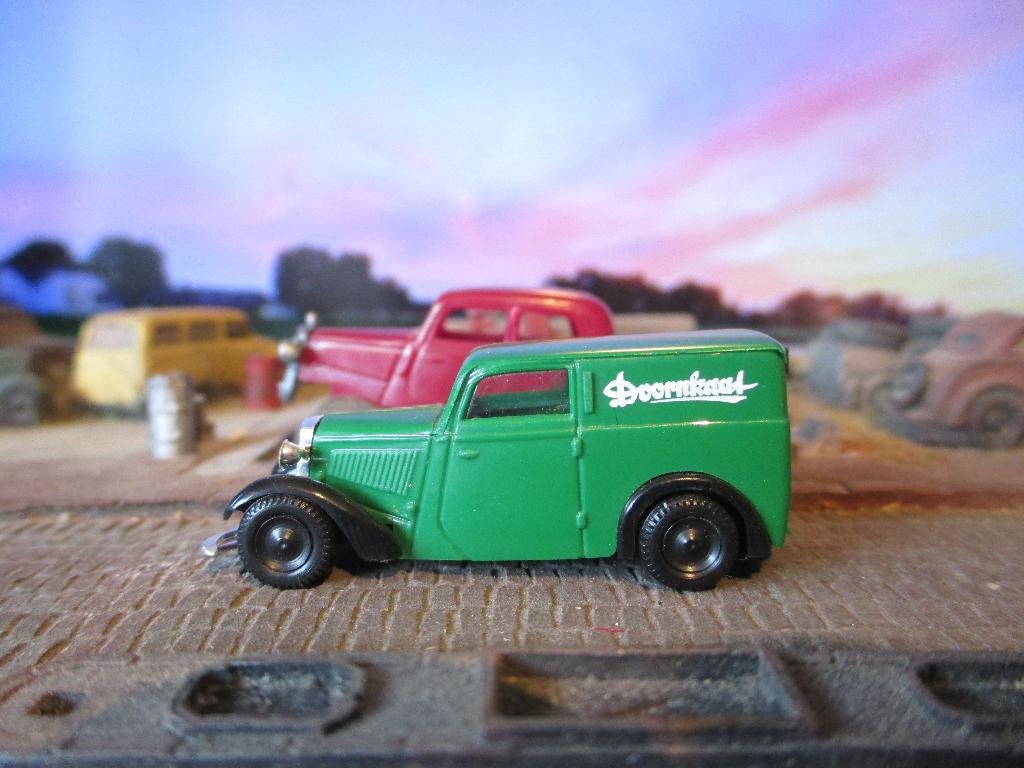 1937 DKW F 7 Lieferwagen Brekina Doornkaat Mint Boxed, Ophalen of Verzenden, Nieuw, Auto, Brekina