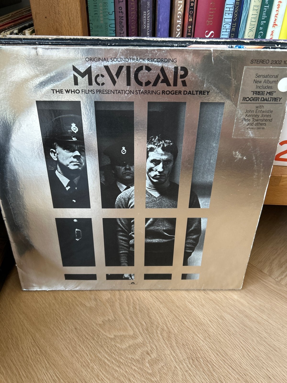 McVicar Original Soundtrack Recording LP - Roger Daltrey, Ophalen, LP, Rock, Gebruikt