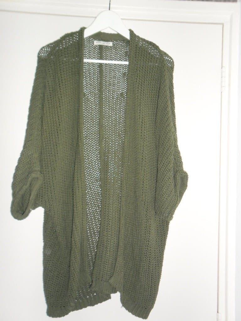 Circle Of Trust Groen Gehaakt Vest Met Driekwart Mouwen Mt S, Nieuw, Ophalen of Verzenden, Maat 36 (S), Circle of Trust