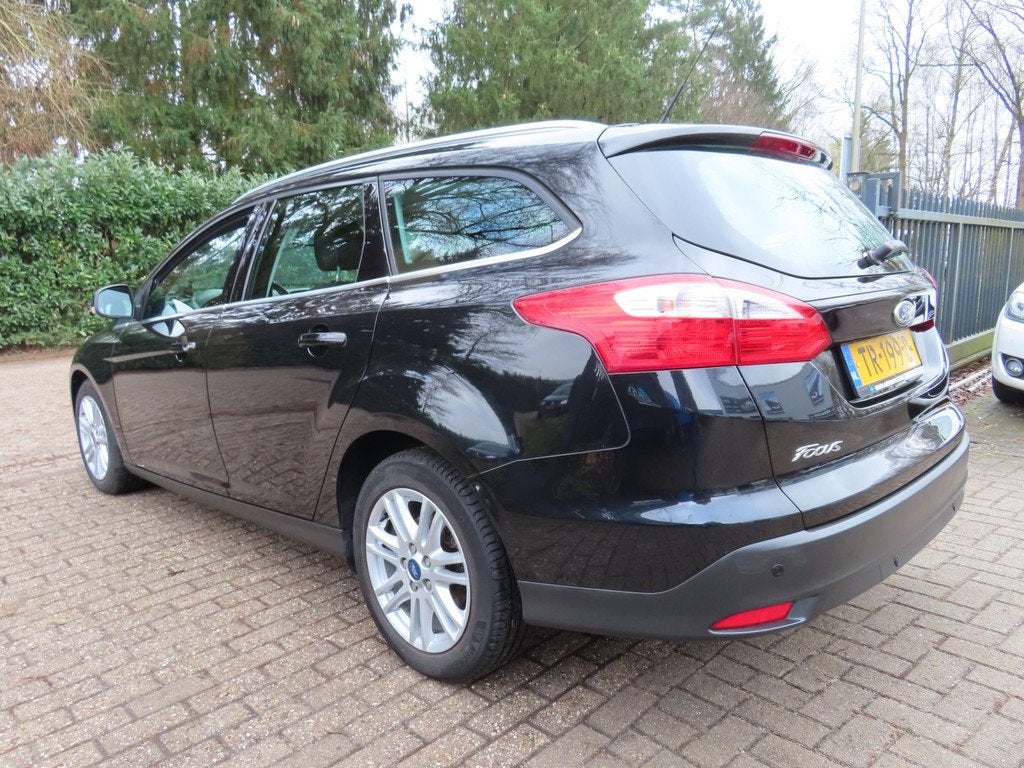 Ford Focus Wagon 1.6 EcoBoost Titanium, Gebruikt, 4 cilinders, 150 pk, Automatische klimaatregeling