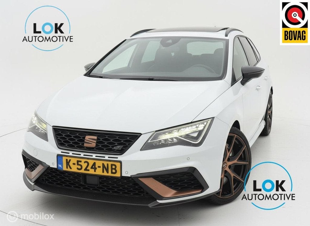 Seat Leon ST 2.0 TSI 4DRIVE CUPRA Ultimate Edition PANO|BREM, Auto's, Seat, Gebruikt, 4 cilinders, 1984 cc, Leon