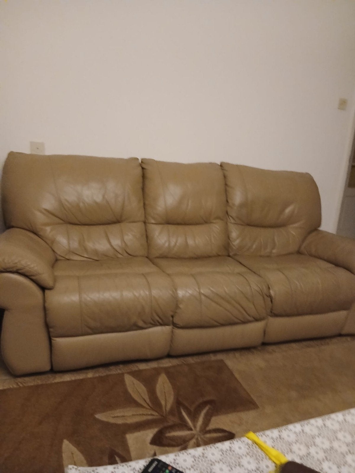 nette leer banken, Ophalen, Gebruikt, 75 tot 100 cm, Leer