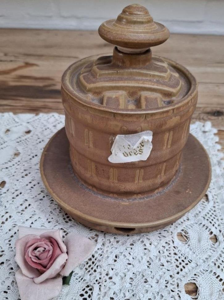 Vintage Franse Vieux Gres wijn tonnetje , wijnvaatje, Antiek en Kunst, Ophalen of Verzenden