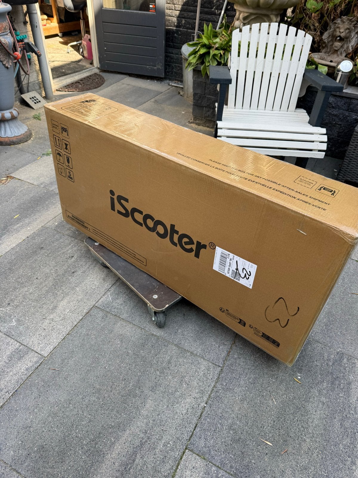Nieuwe iScooter GX3 Pro Elektrische Step - 1200W, 25km/u, Ophalen, Nieuw, Elektrische step (E-scooter)
