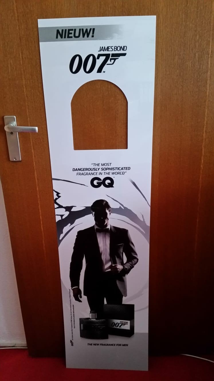 James Bond 007 Reclamebord Reclamezuil, Ophalen