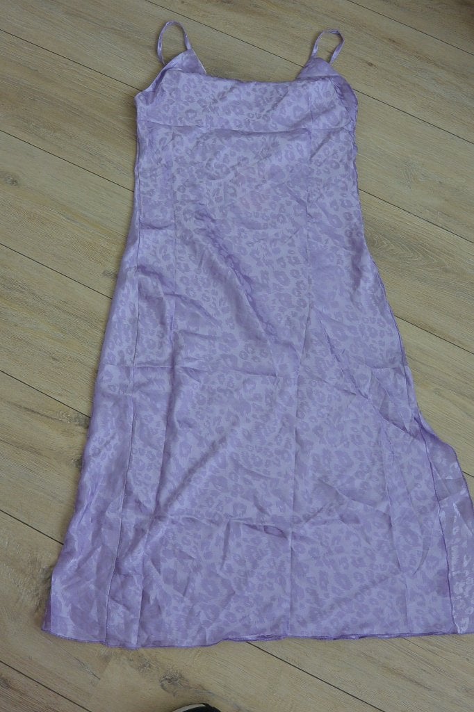 Nieuwe Eight Paris jurk met luipaardprint - Maat S, Kleding | Dames, Paars, Nieuw, Ophalen of Verzenden, Maat 36 (S)