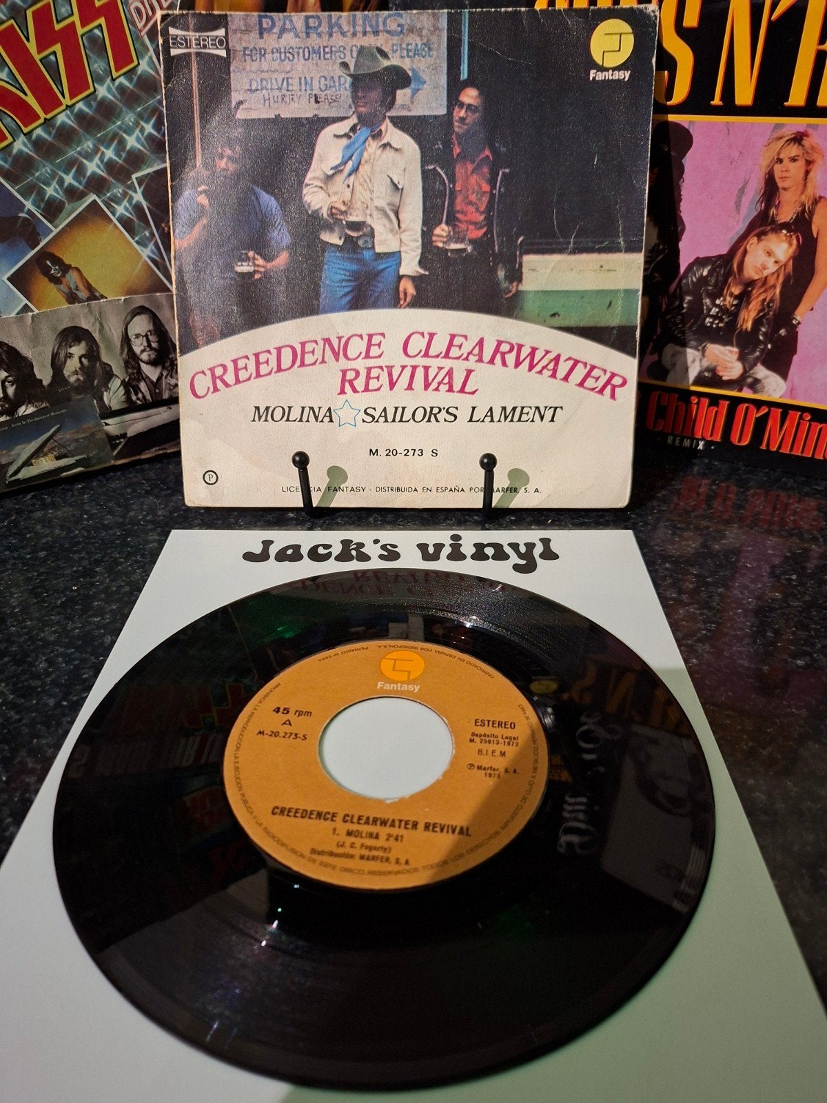 Creedence Clearwater Revival - Molina / 1972, Gebruikt, 7 inch, Ophalen of Verzenden, Fotohoes