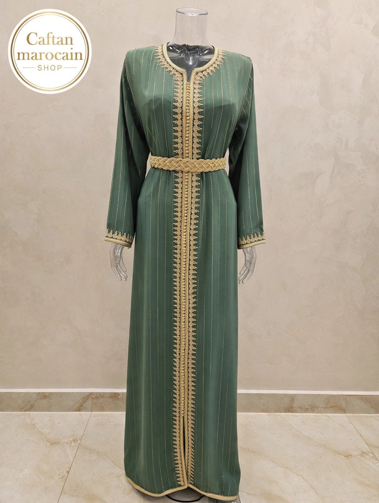 Marokkaanse Caftan/takchita, Maat 38/40 (M), Caftan Marocain Shop, Nieuw, Ophalen of Verzenden