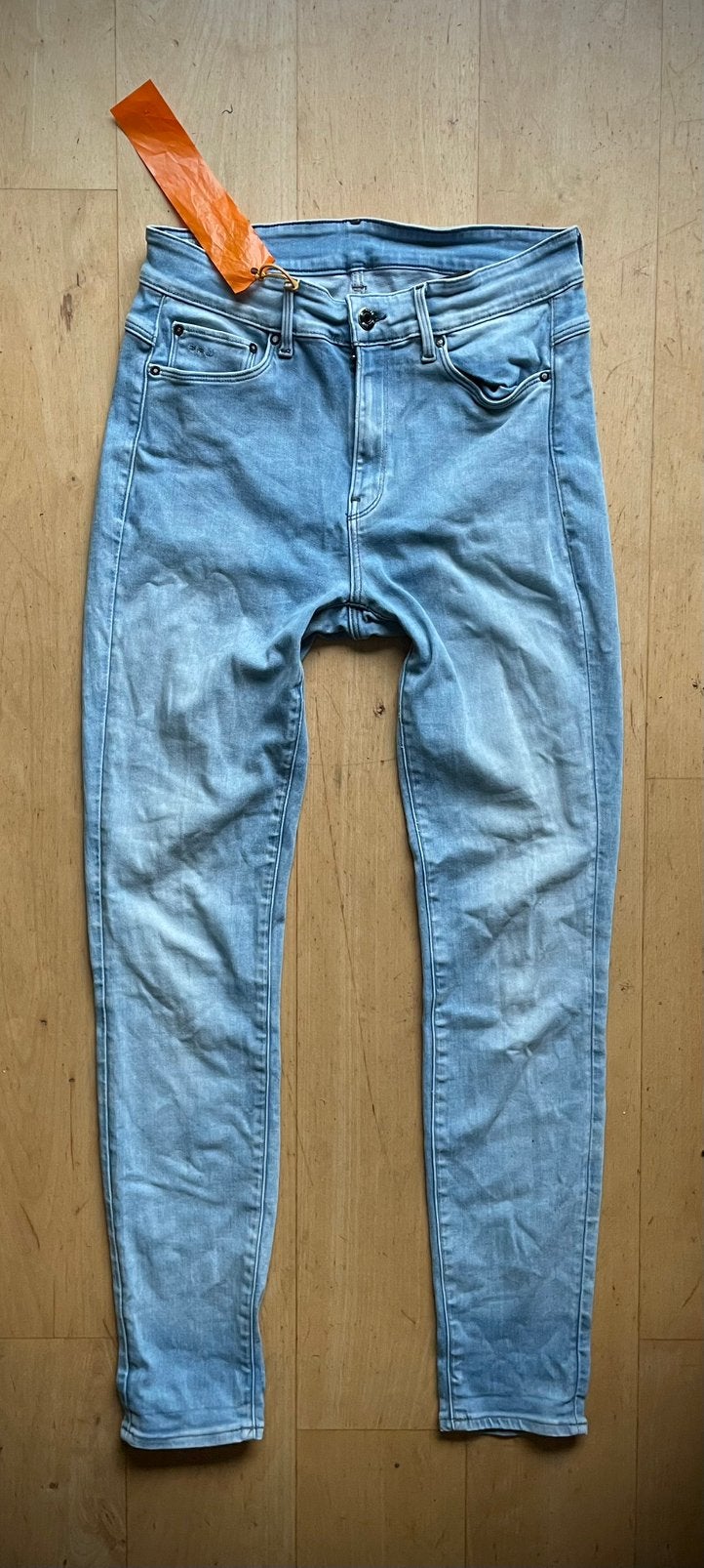 G Star Ultra High Super Skinny jeans W30 L32, Ophalen of Verzenden, Zo goed als nieuw, Blauw, W30 - W32 (confectie 38/40)