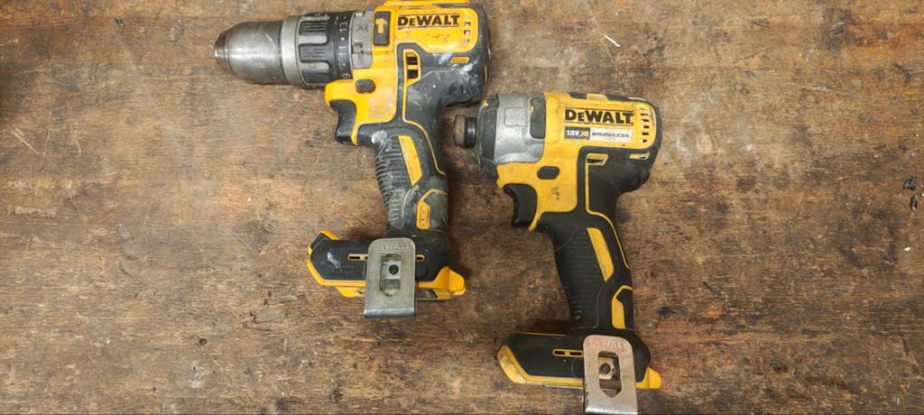 Dewalt boormachine set, Ophalen of Verzenden, Gebruikt, Boormachine