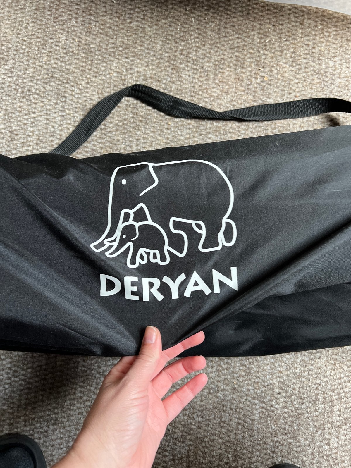 Deryan campingstoel/kinderstoel met eetblad, Kinderen en Baby's, Ophalen, Gebruikt, Inklapstoel, Afneembaar eetblad