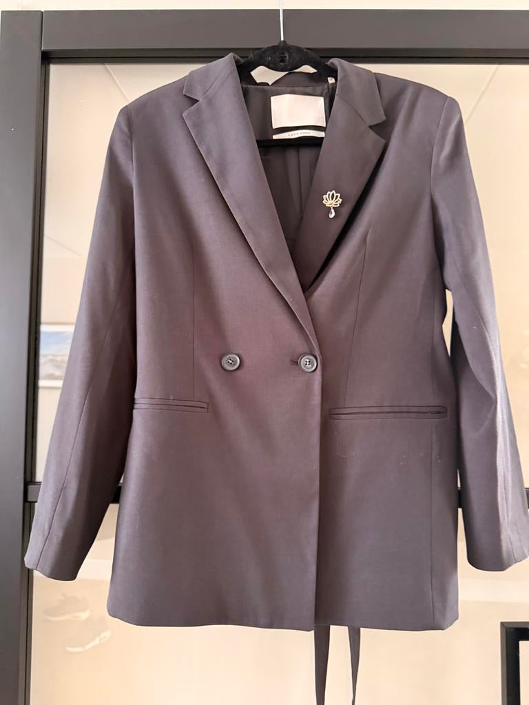 Yaya dames pak mt 36 antraciet grijs broekspijp split jasje, Kleding | Dames, Kostuum of Pak, Ophalen of Verzenden, Maat 36 (S)