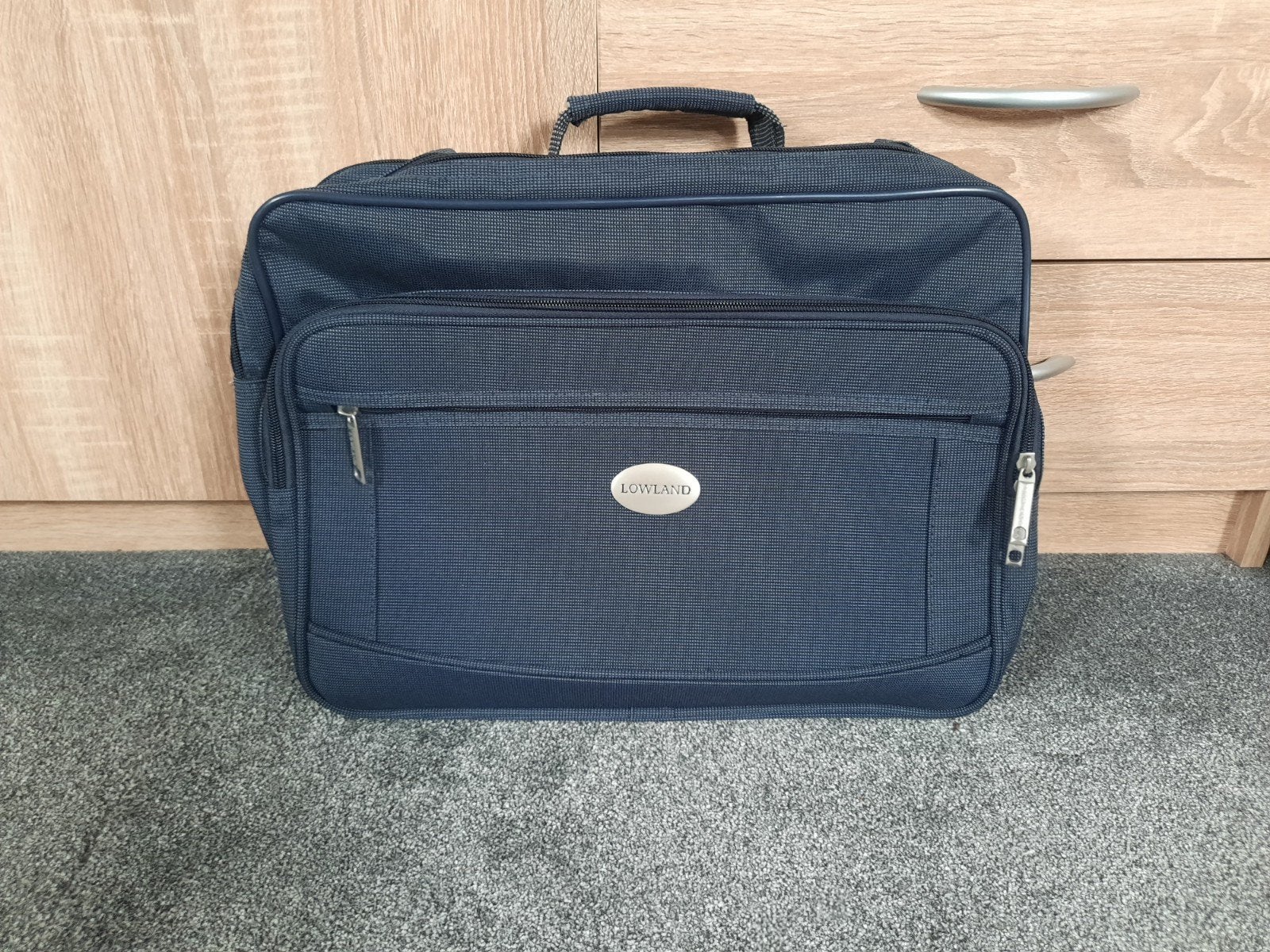 Schoudertas/laptoptas, Sieraden, Tassen en Uiterlijk, Ophalen of Verzenden, Zo goed als nieuw, Blauw