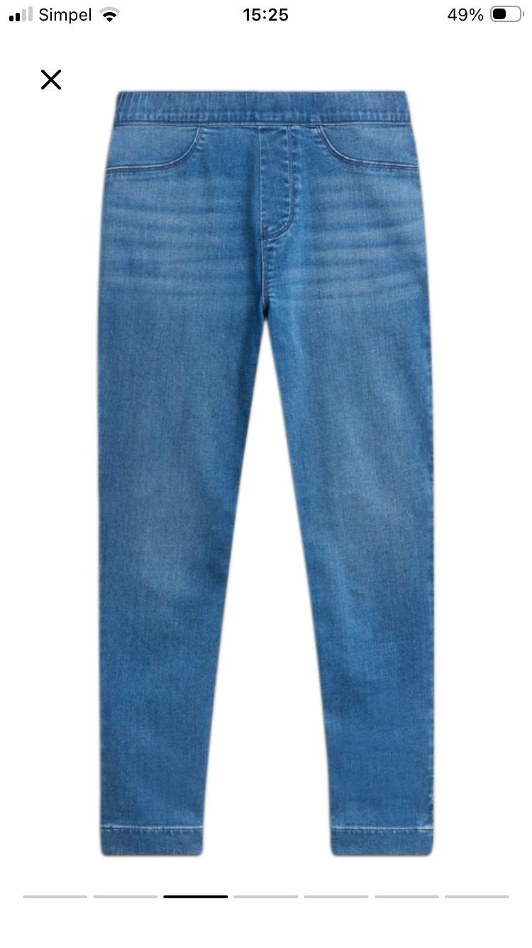 Jegging Janey crop maat 14-White Stuff, Ophalen of Verzenden, Zo goed als nieuw, Blauw, Overige jeansmaten