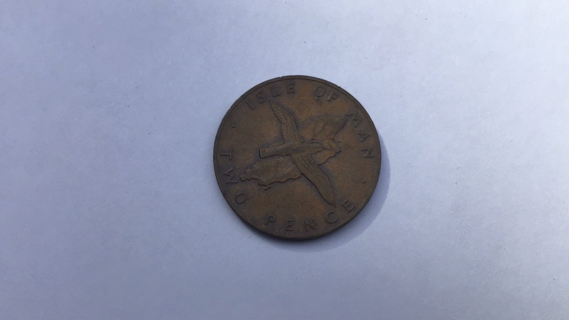 Isle of Man 2 pence 1976., Ophalen of Verzenden, Overige landen
