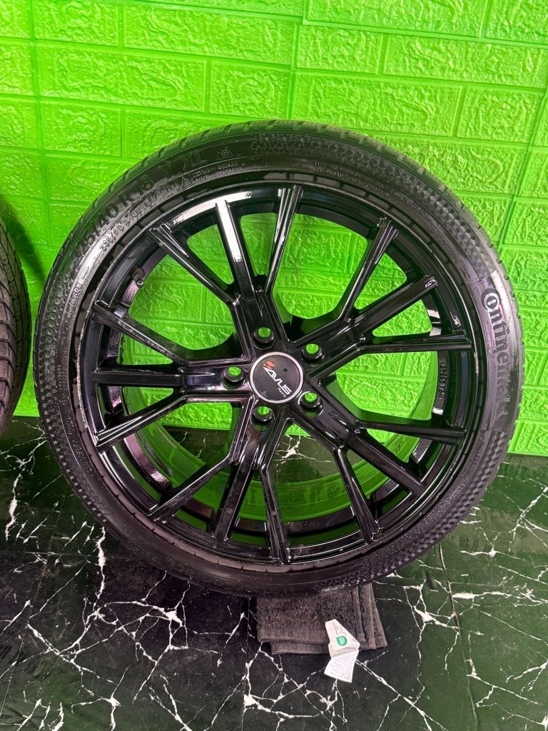Volkswagen Golf Caddy Audi A3 velgen 18" 5x112 winter Gunner, Auto-onderdelen, Niet ingevuld, 18 inch, Gebruikt, Banden en Velgen