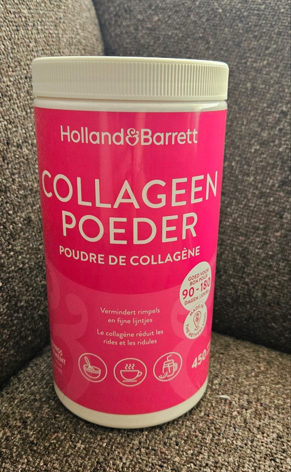 Collageen poeder 450g, Ophalen, Nieuw, Poeder of Drank