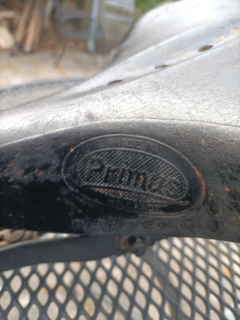 primus fietszadel, Fietsen en Brommers, Gebruikt, Leer, Elektrische fiets, Zadel