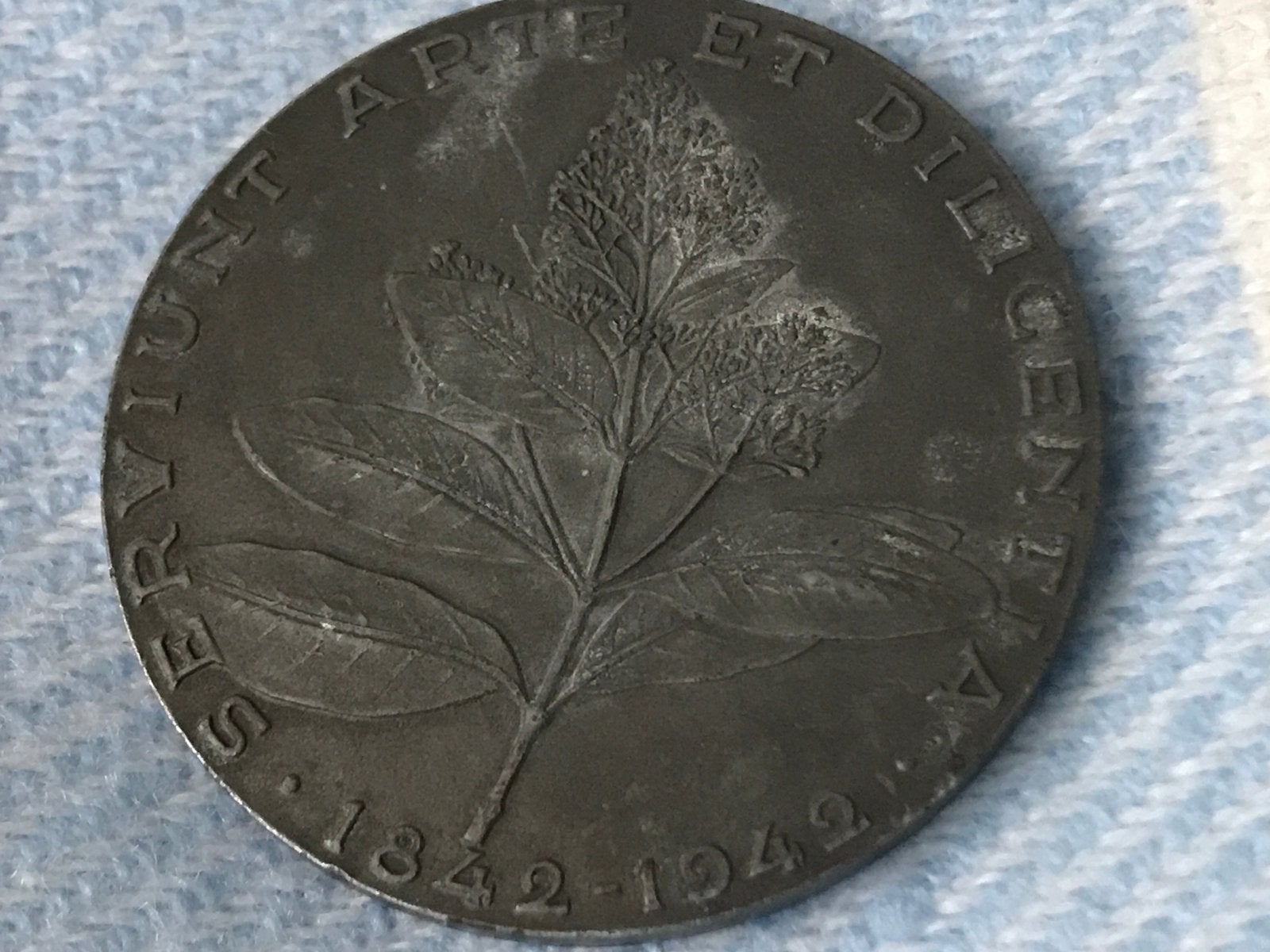 Eeuwfeestpenning uit 1942 Pharmacie, Ophalen of Verzenden, Overige materialen, Nederland
