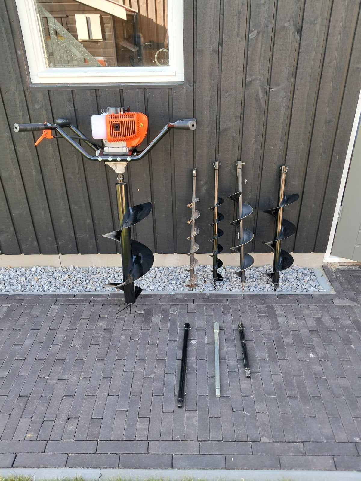 Grondboor 2 persoons te huur, Ophalen, Nieuw, Grondboor
