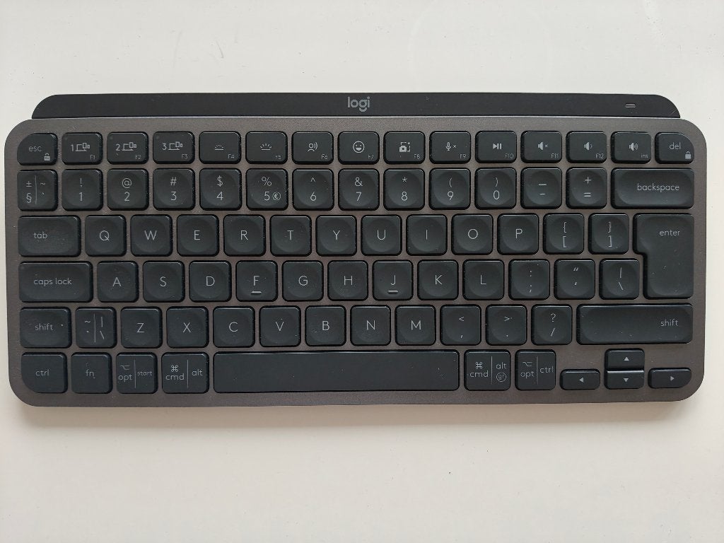 Logitech MX KEYS Mini - Bluetooth Toetsenbord - QWERTY ISO, Computers en Software, Toetsenborden, Zo goed als nieuw, Qwerty, Draadloos