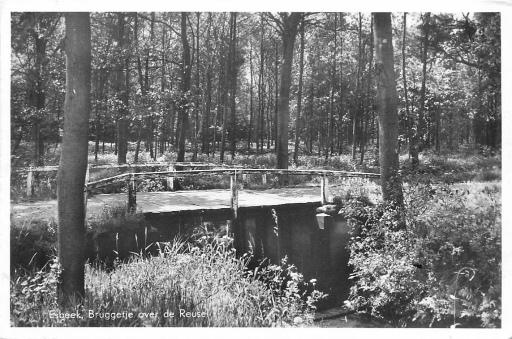 388-449-051 Esbeek Bruggetje over de Reusel, Verzenden, Voor 1920, Noord-Brabant