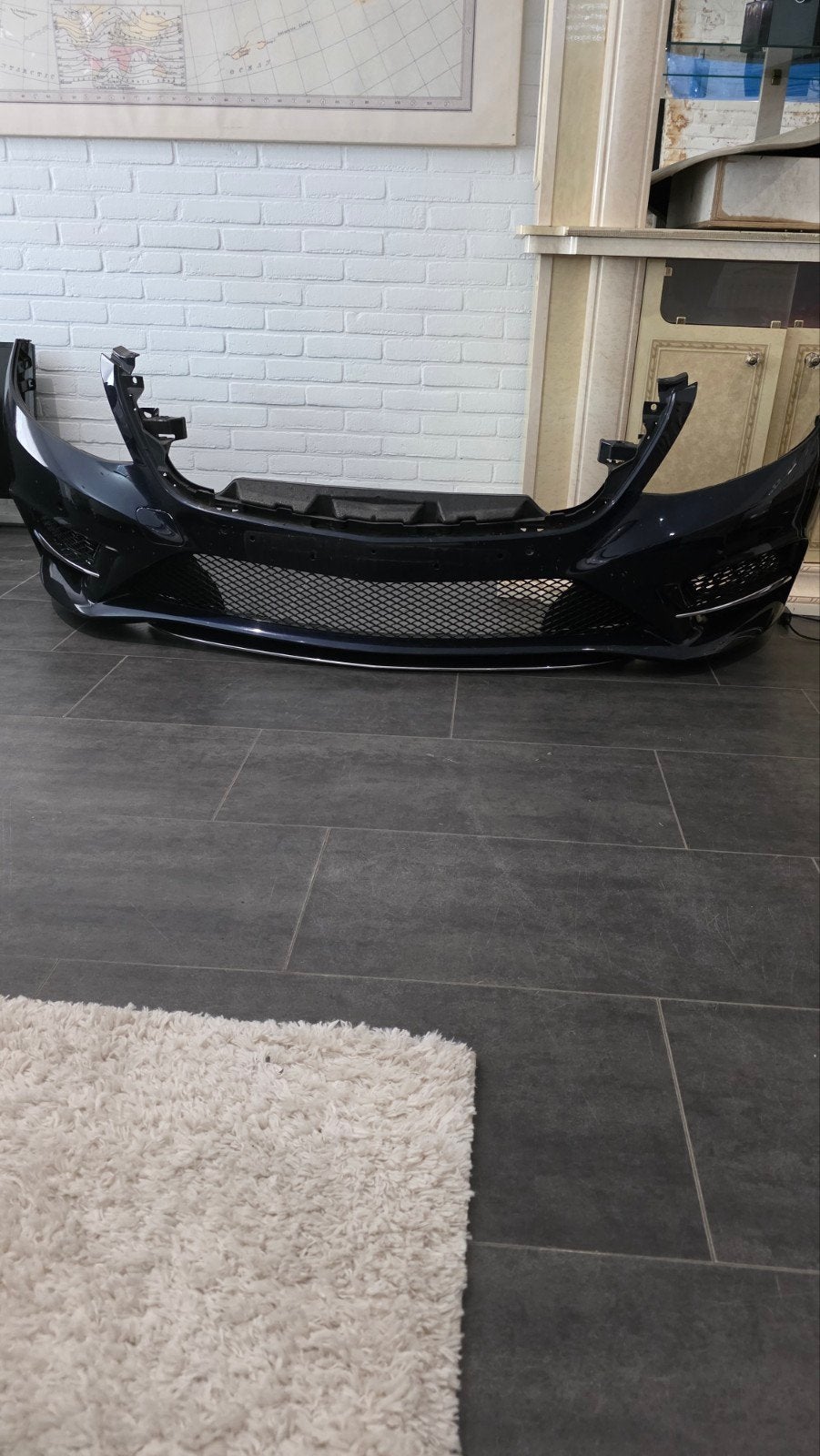 Mercedes W222 S63 Voorbumper AMG-Styling / ORIGINEEL., Auto-onderdelen, Ophalen, Gebruikt, Voor, Mercedes-Benz