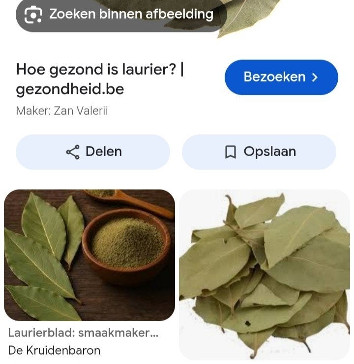laurierblaadjes gratis bio, Ophalen, Overige soorten