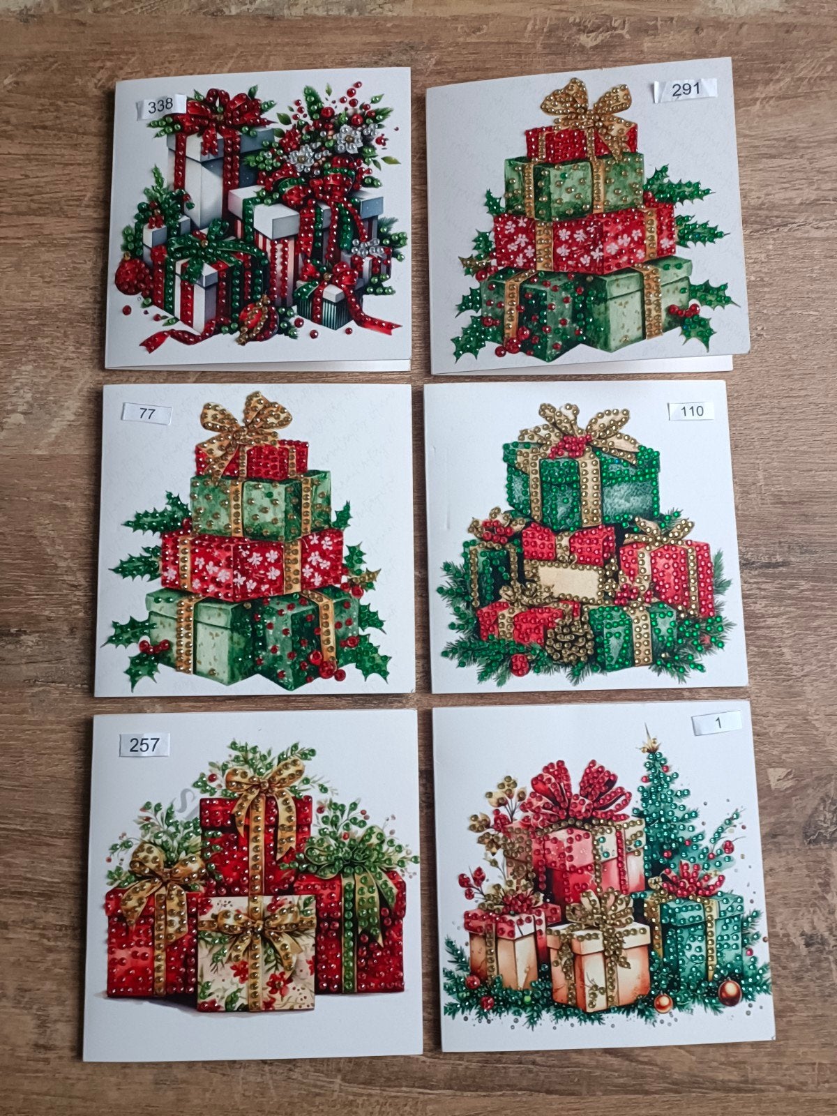 leuke daimond painting kaarten kerst doosjes, Ophalen of Verzenden, Nieuw, Kerst