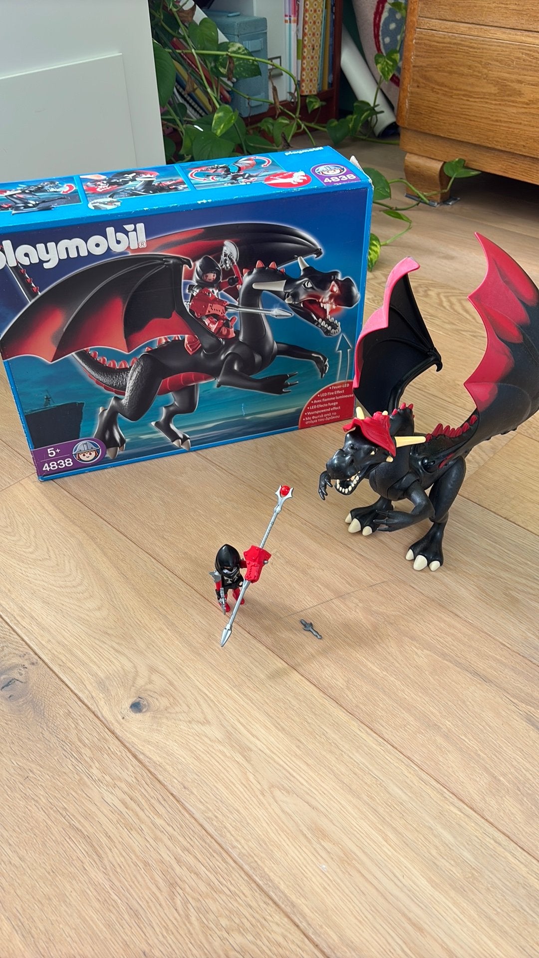 Draak playmobil 4838, Ophalen of Verzenden, Zo goed als nieuw