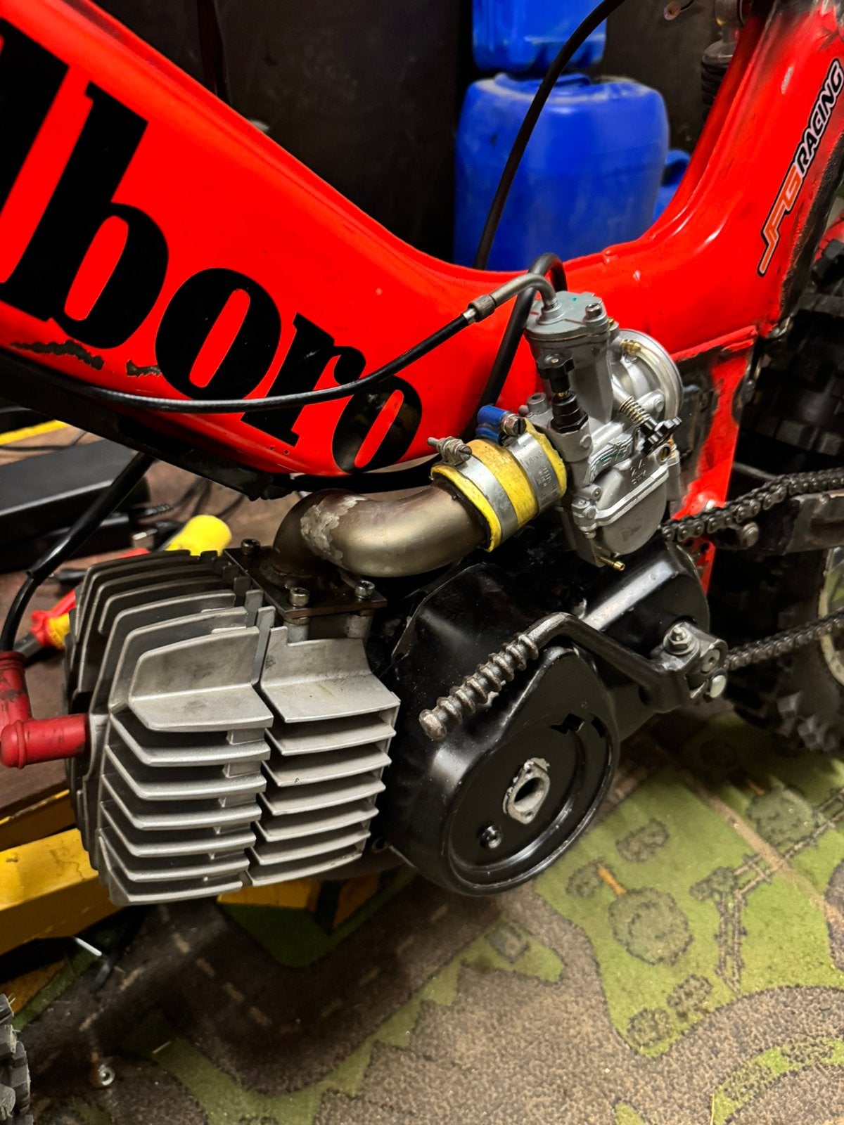 Tomos/puch 74 cc italkit cilinder onderdelen, Fietsen en Brommers, Ophalen of Verzenden, Zo goed als nieuw, Cilinder