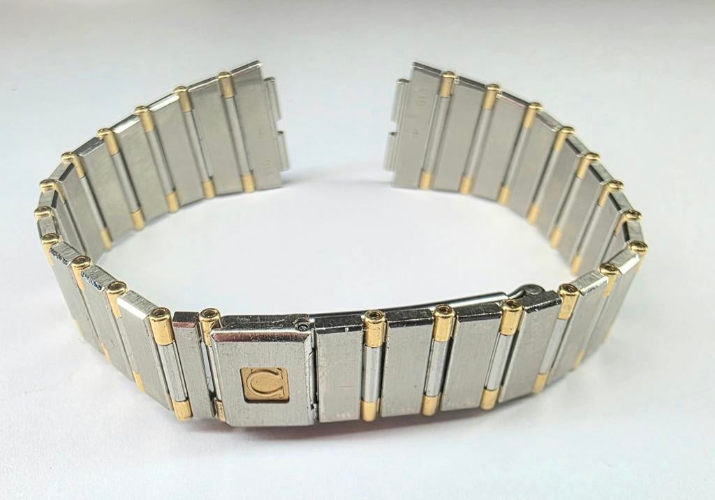 Omega Constellation Goud & staal Horloge Band, Overige merken, ., Ophalen of Verzenden, Omega