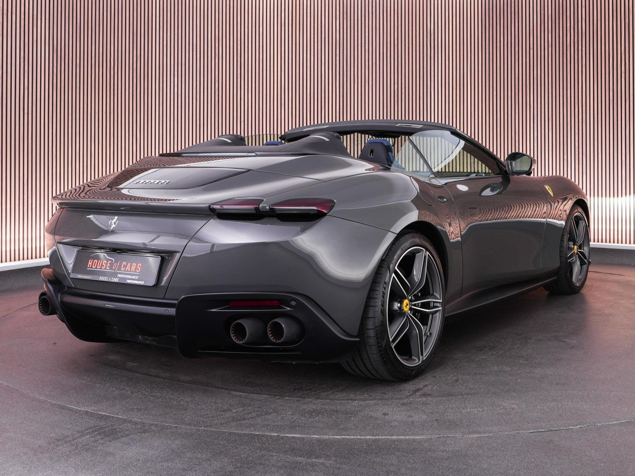 Ferrari Roma Spider 3.9 V8 |BTW|PPF|Grigio Scuro|360 camera|, Auto's, Ferrari, Automaat, Gebruikt, Cabriolet, 4 stoelen