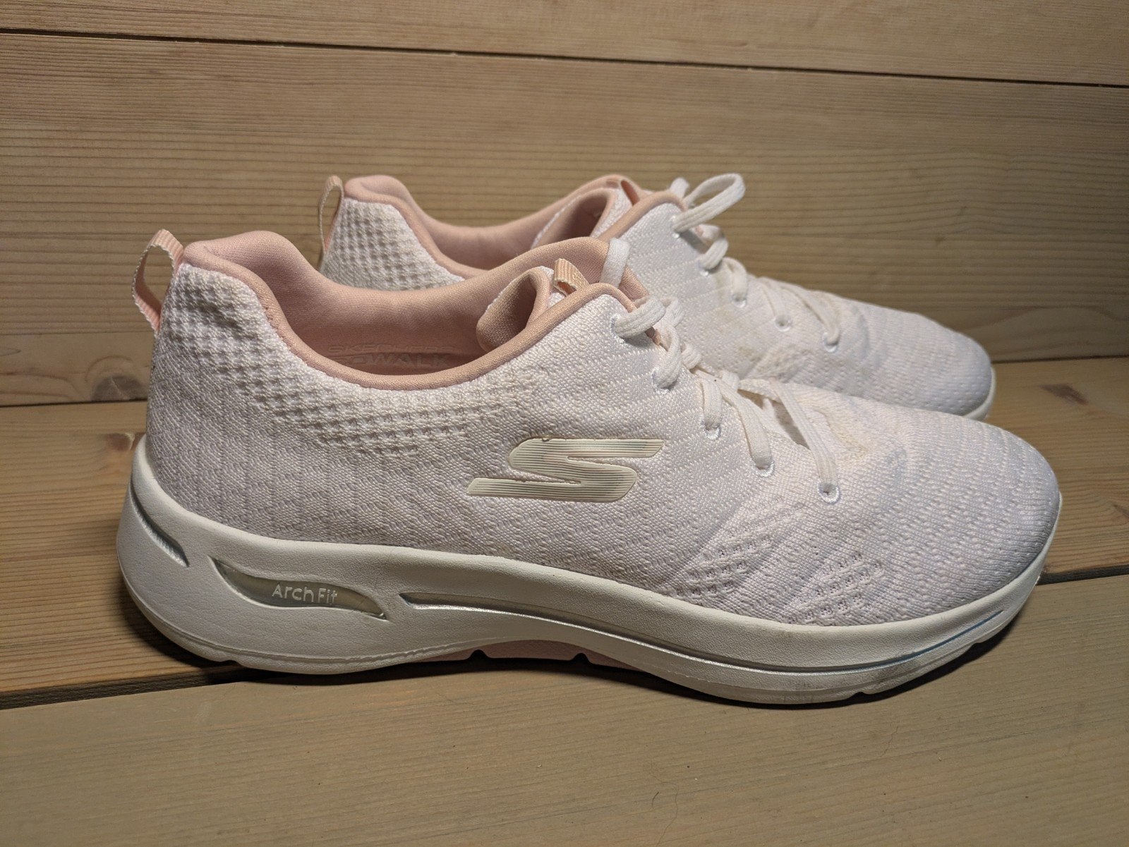 Skechers Arch Fit Go Walk sneakers dames maat 42, Skechers, Wit, Ophalen of Verzenden, Sneakers of Gympen