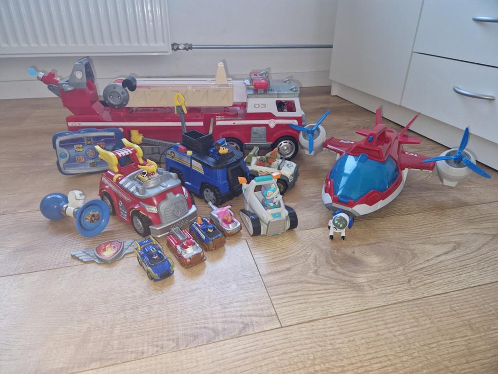 Grote Paw Patrol set, Ophalen, Gebruikt