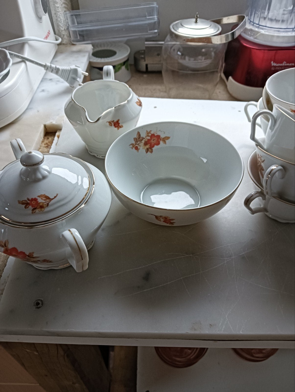 te koop oud siervies, Ophalen