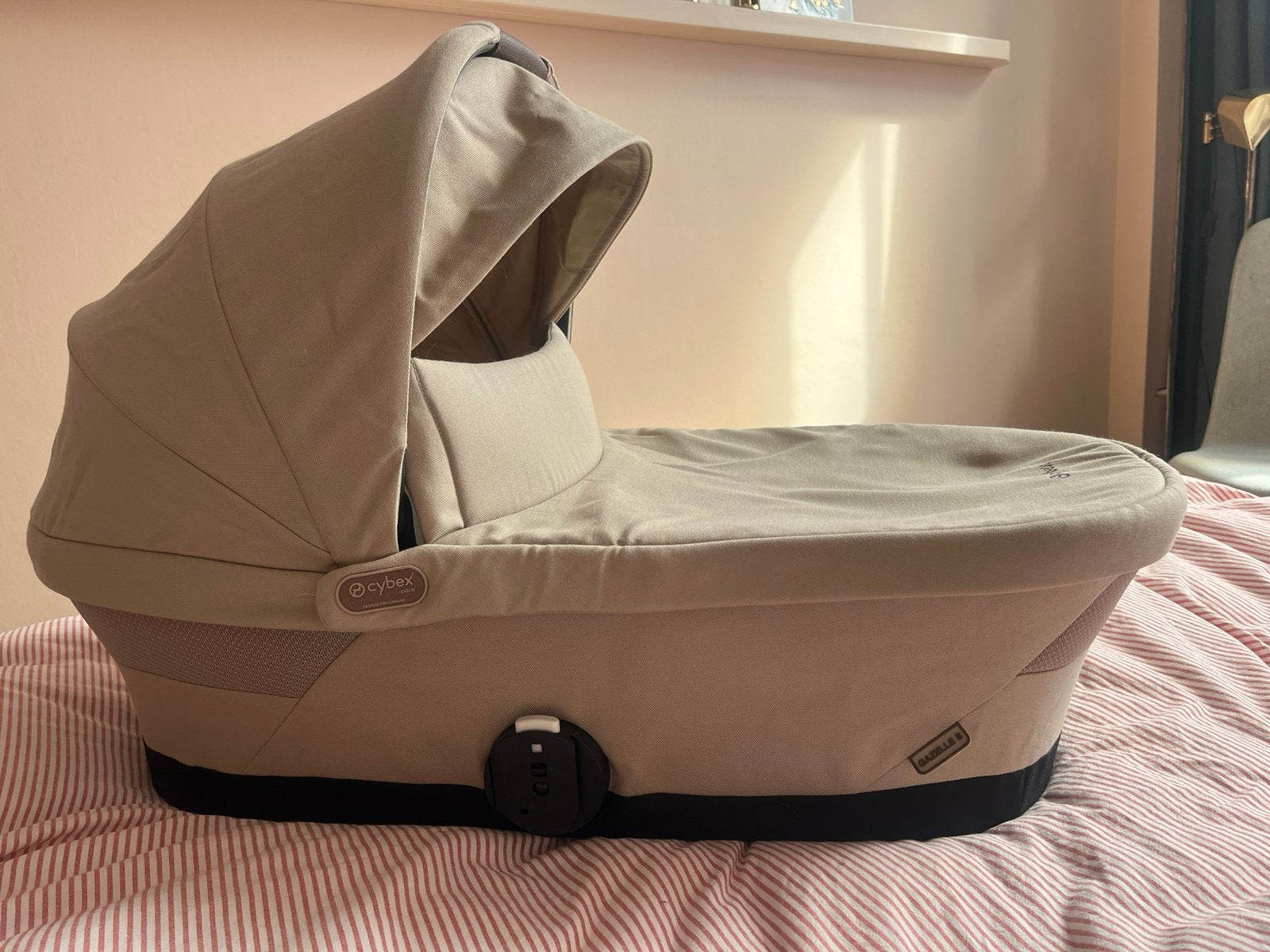 Gazelle S almond beige reiswieg - prijs per stuk, Ophalen, Zo goed als nieuw, Overige merken
