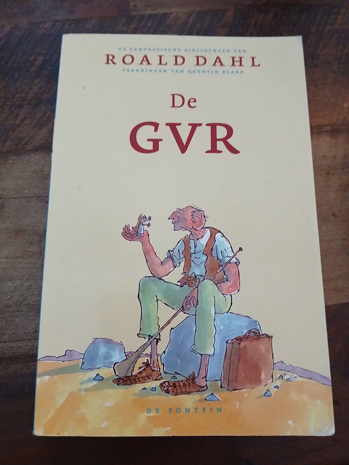 De GVR - Roald Dahl, Boeken, Kinderboeken | Jeugd | onder 10 jaar, Gelezen, Fictie algemeen, Ophalen of Verzenden