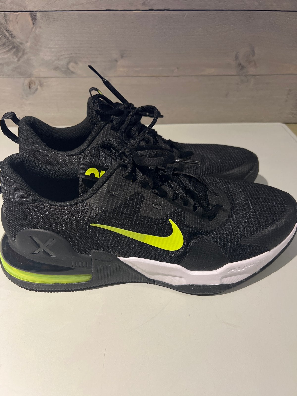 Nike Air Max Alpha Trainer 5 - Zwart/Neon Geel, N, N, Zwart, Ophalen of Verzenden